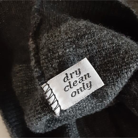 Vintage Pendleton Argyle Sweater Vest Dark Gray Womens S Petite Dark Academia - Picture 11 of 15